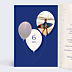 Invitation Anniversaire Enfant Ballon Glitter Garçon