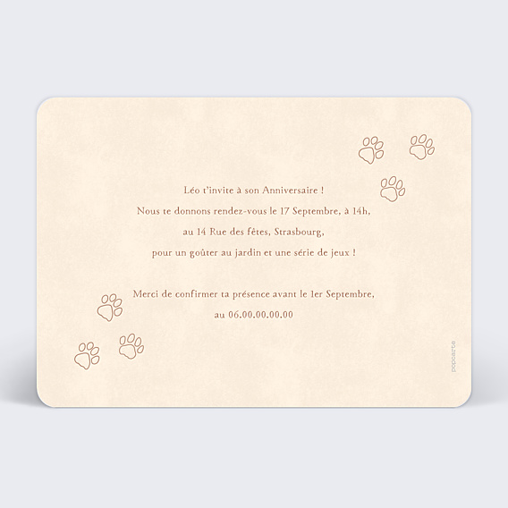 Invitation Anniversaire Enfant Petit Roi