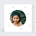 Invitation anniversaire enfant Licorne Étoilée Intérieur Gauche