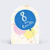 Invitation anniversaire enfant Gros ballons