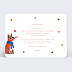 Invitation Anniversaire Enfant Renard Garçon
