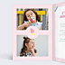 Invitation Anniversaire Enfant Cornet Festif