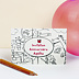 Invitation anniversaire enfant Coloriage Château Après 1