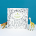 Invitation anniversaire enfant Coloriage Jungle Après 1
