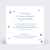 Invitation anniversaire enfant Bonne Étoile Verso