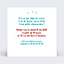 Invitation anniversaire enfant Dessin Verso