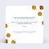 Invitation anniversaire enfant Poinçons Verso