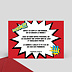 Invitation anniversaire enfant Wonder Anniversaire Verso