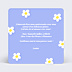 Invitation Anniversaire Enfant Flower Party