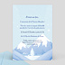 Invitation anniversaire enfant Reine des Neiges Verso