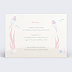 Invitation anniversaire enfant Monde des Sirènes Verso