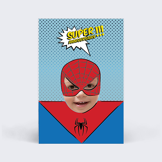 Invitation Anniversaire Enfant Spider Anniversaire