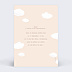 Invitation Anniversaire Enfant Nuage Arc-en-ciel