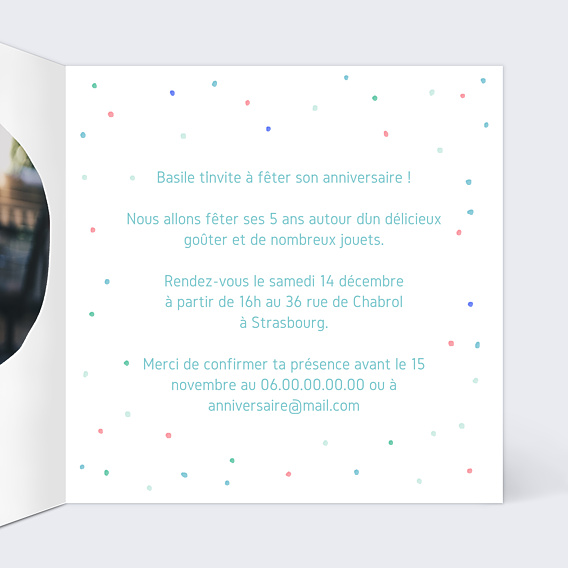 Invitation Anniversaire Enfant Dinosaures