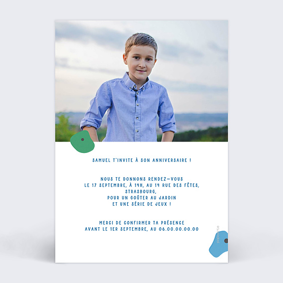 Invitation Anniversaire Enfant Escalade