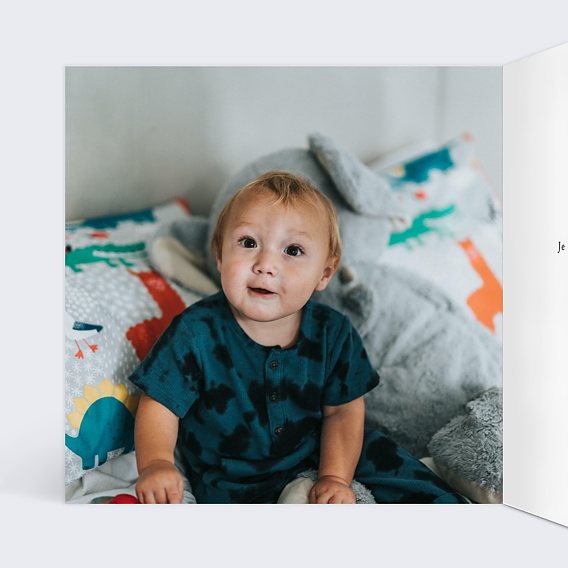 Invitation anniversaire enfant Marin Intérieur Gauche