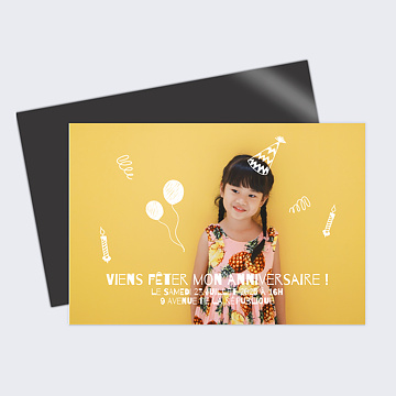 Invitation Anniversaire Enfant Party