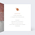 Invitation anniversaire enfant Couronne Renardeau Intérieur Droit
