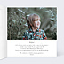 Invitation anniversaire enfant Découpe Calligraphie Intérieur Droit
