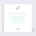 Invitation anniversaire enfant Flamants Roses Intérieur Droit