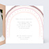 Invitation anniversaire enfant Joli Arc-en-ciel Intérieur Droit