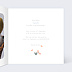 Invitation anniversaire enfant Papillons Intérieur Droit