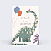 Invitation Anniversaire Enfant Grand Dinosaure