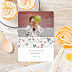 Invitation anniversaire enfant Frise Fleurie Après 4