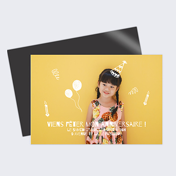 Invitation Anniversaire Enfant Party