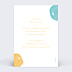 Invitation Anniversaire Enfant Multicolore