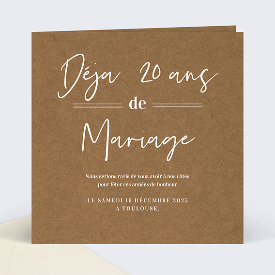 Texte D Invitation Anniversaire De Mariage Popcarte