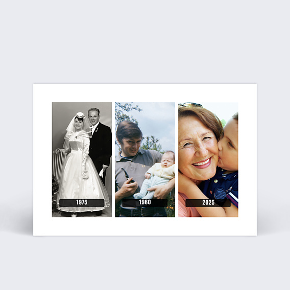Invitation anniversaire mariage Étapes Importantes