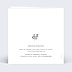 Invitation anniversaire de mariage Découpe Couronnée