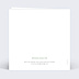 Invitation anniversaire mariage Découpe Eucalyptus Couronne Verso