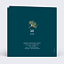 Invitation anniversaire mariage Ginkgo Verso