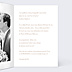 Invitation anniversaire de mariage Fleurs Ocre