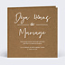 Invitation anniversaire de mariage Bohème