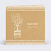 Invitation anniversaire de mariage Fleurs des Champs