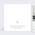 Invitation anniversaire de mariage Découpe Fleurs de Coton
