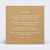 Invitation anniversaire mariage Avant-Après Kraft Verso