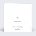 Invitation anniversaire mariage Découpe Love Letter Verso