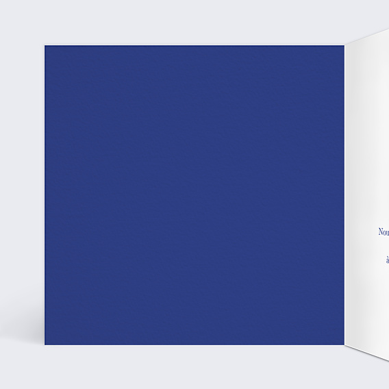 Invitation anniversaire de mariage Typo Porcelaine