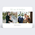 Invitation anniversaire mariage Cinematic