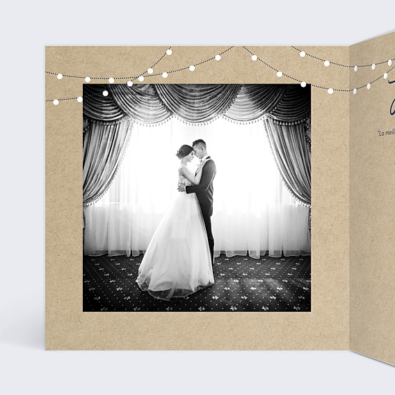 Invitation anniversaire de mariage Notre Histoire