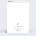 Invitation anniversaire mariage Tempo Verso