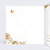 Invitation anniversaire de mariage Découpe Baroque