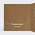 Invitation anniversaire de mariage Timeline Kraft