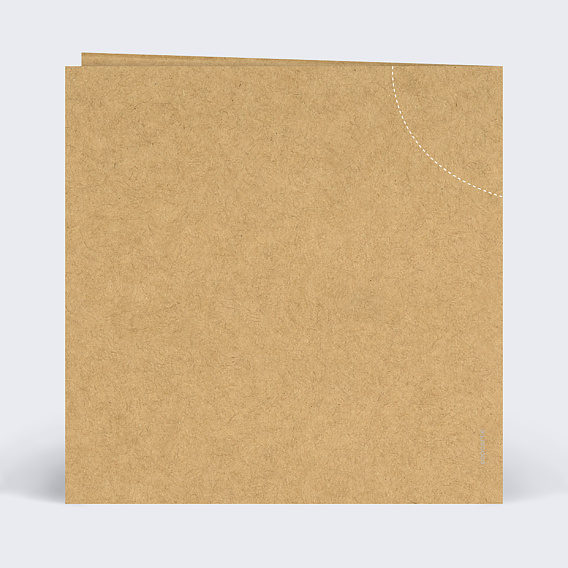 Invitation anniversaire mariage Ensemble en Vadrouille Verso