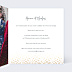 Invitation anniversaire de mariage Élégance