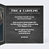 Invitation anniversaire de mariage Timeline Chiffrée